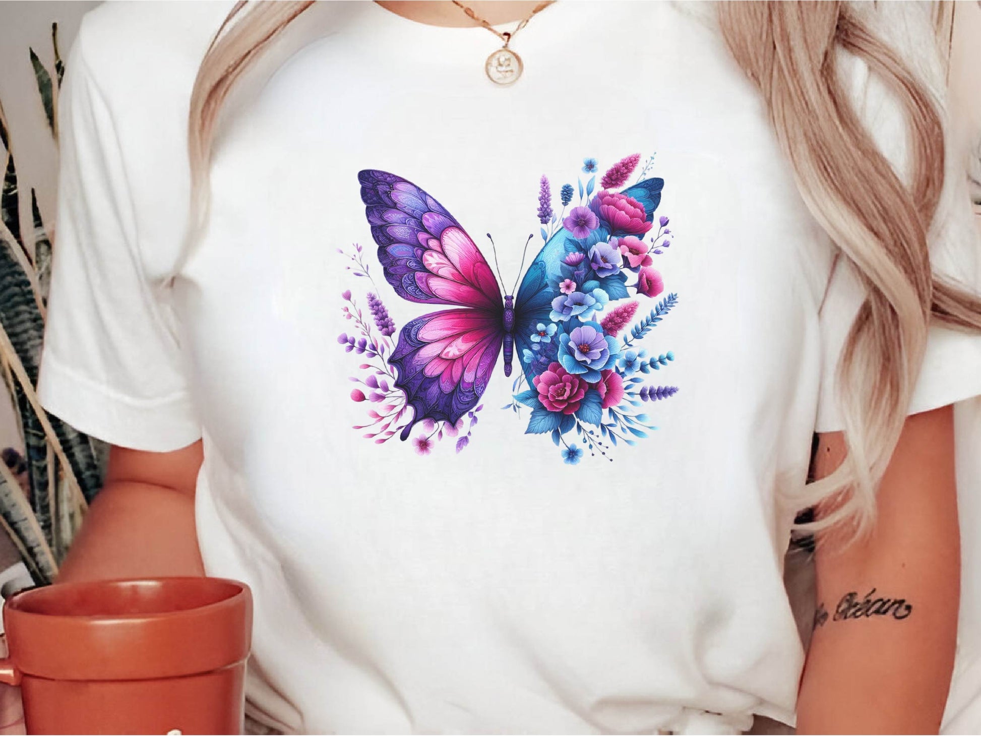 Butterfly Flowers Clipart Bundle 18 - CraftNest - Digital Crafting and Art