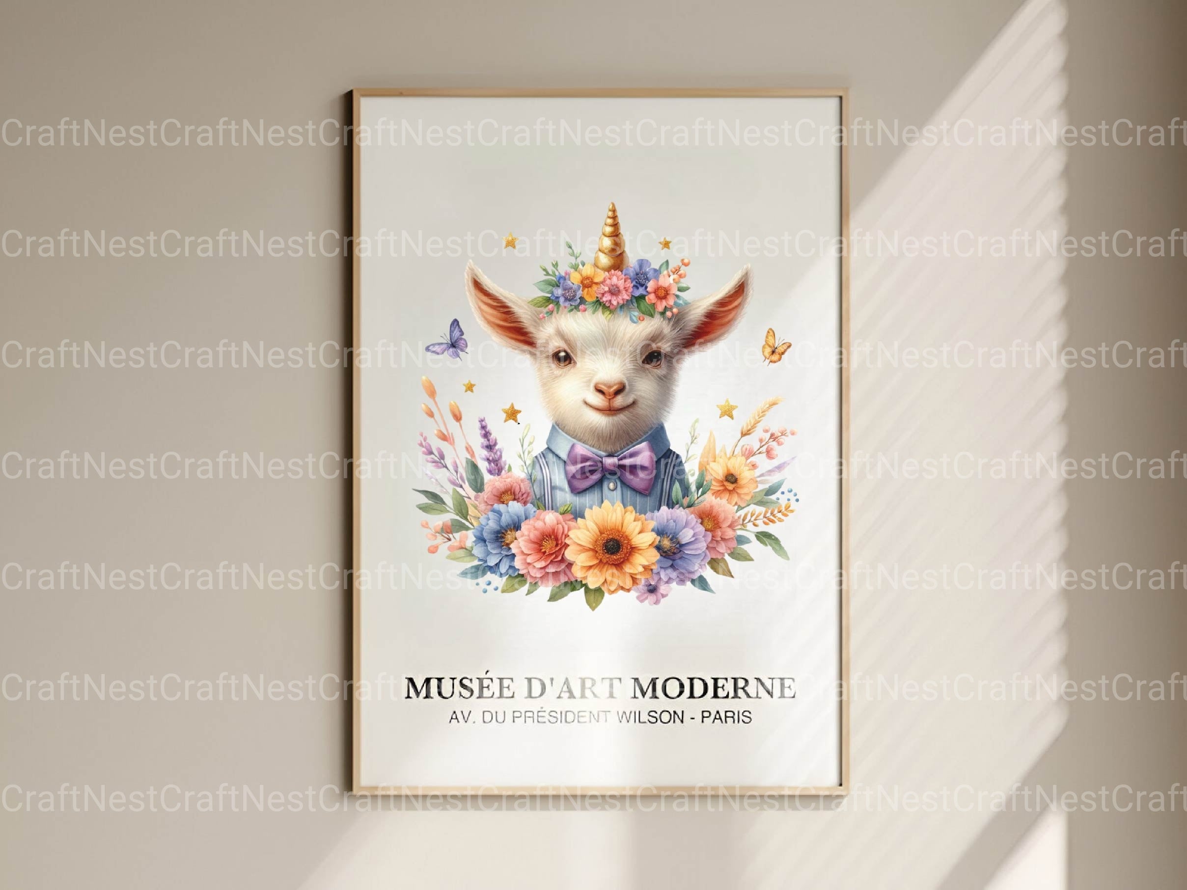 Unicorn Goat Clipart Bundle - CraftNest - Digital Crafting and Art