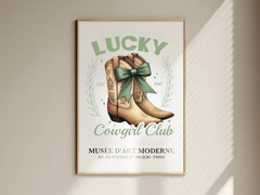 St Patricks Day Lucky Cowgirl Coquette Clipart Bundle - CraftNest - Digital Crafting and Art