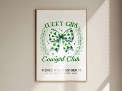 St Patricks Day Coquette Lucky Girl Clipart Bundle - CraftNest - Digital Crafting and Art