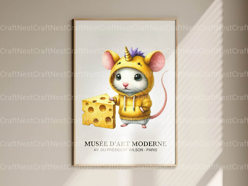 Unicorn Mouse Clipart Bundle - CraftNest - Digital Crafting and Art