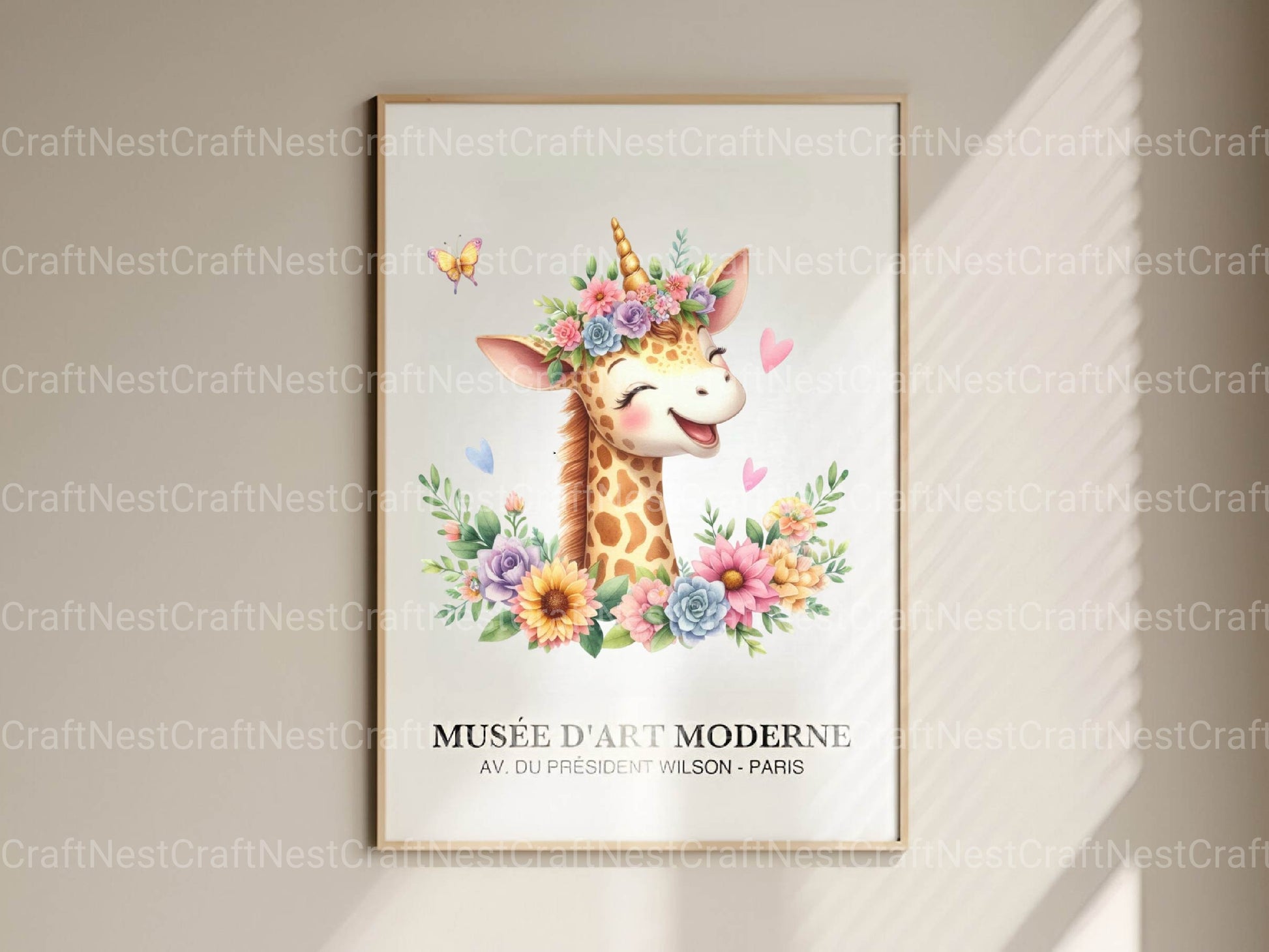 Unicorn Giraffe Clipart Bundle - CraftNest - Digital Crafting and Art