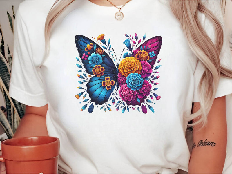 Butterfly Flowers Clipart Bundle 15 - CraftNest - Digital Crafting and Art