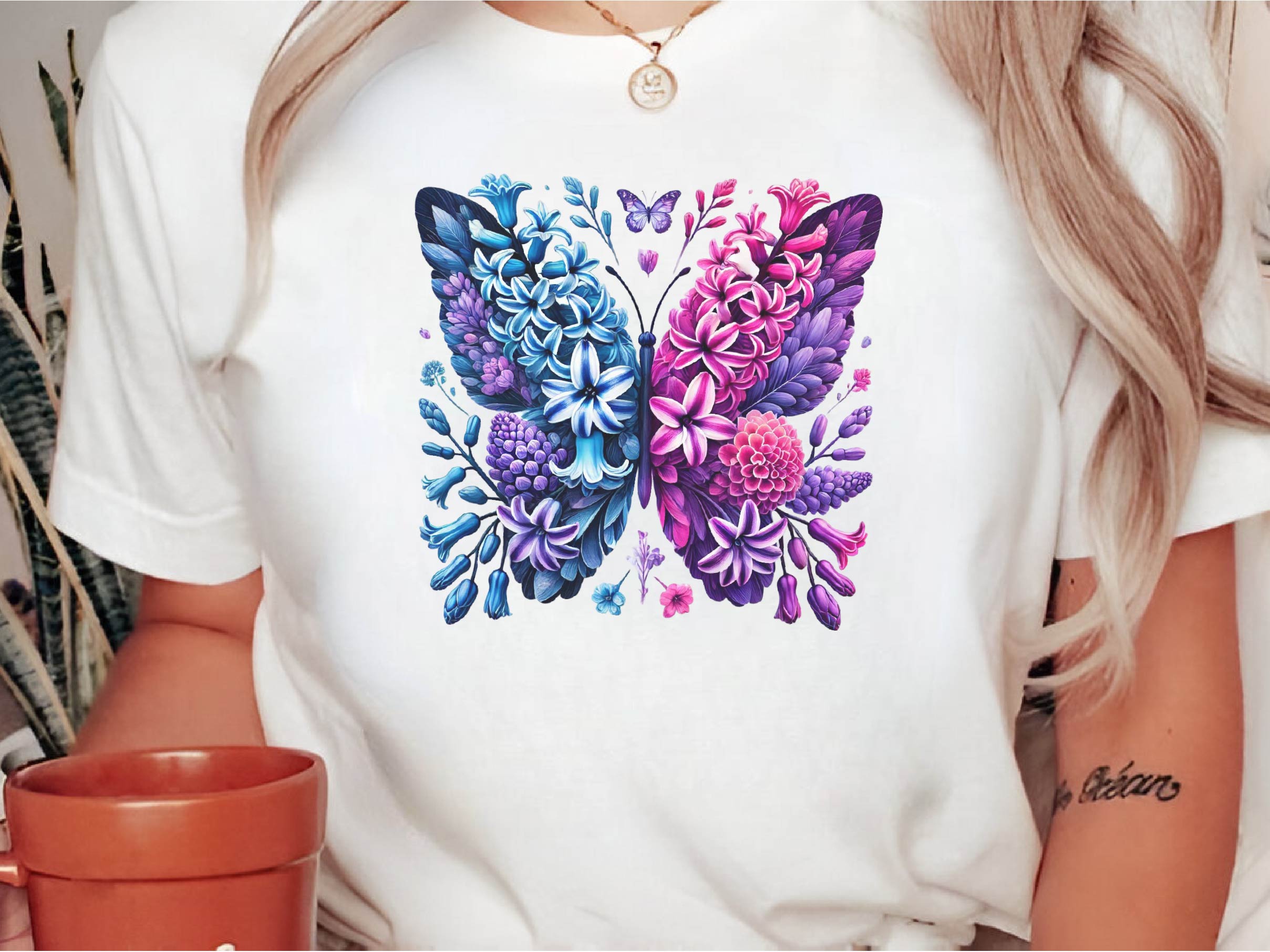 Butterfly Flowers Clipart Bundle 25 - CraftNest - Digital Crafting and Art