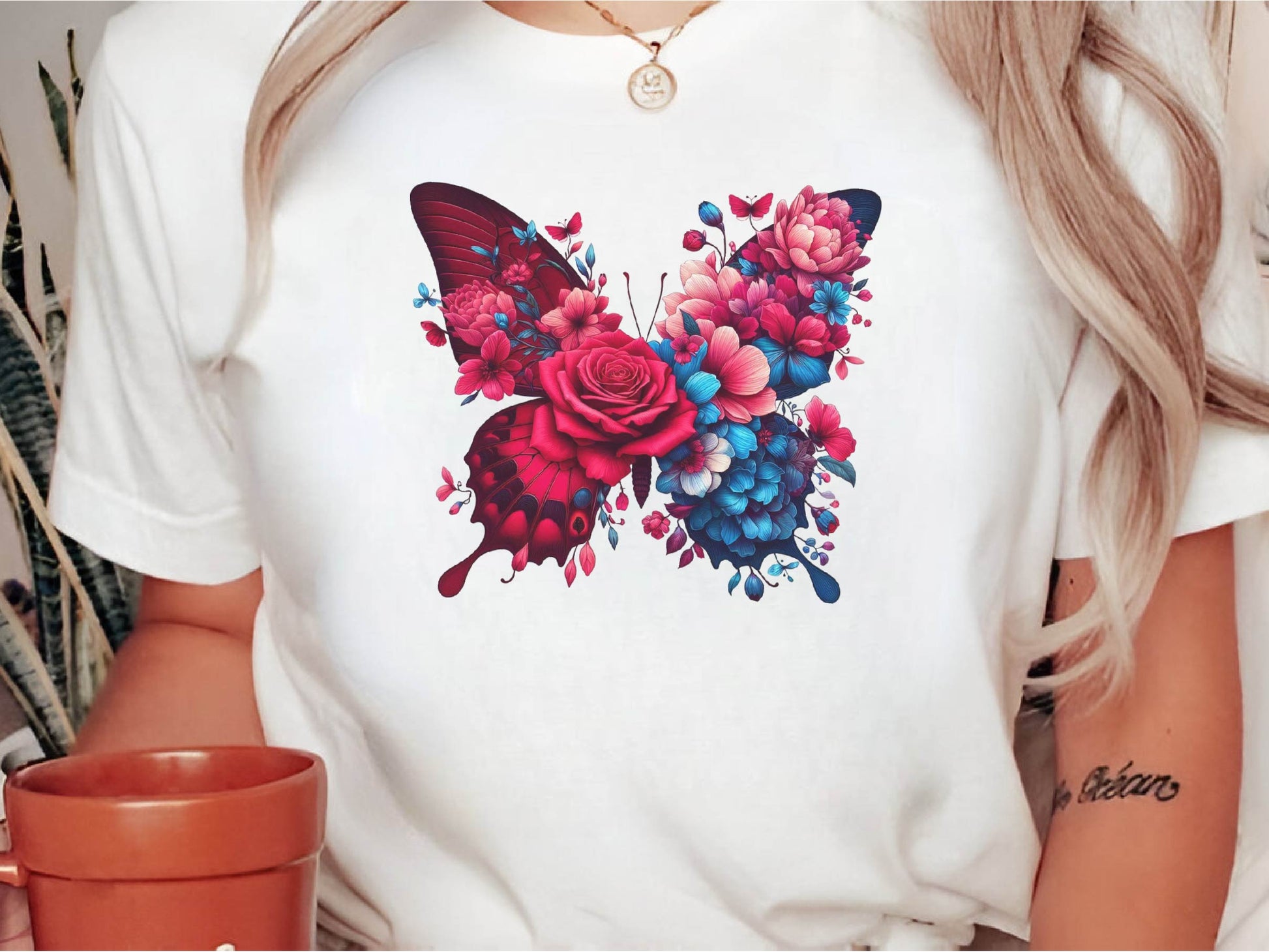 Butterfly Flowers Clipart Bundle 20 - CraftNest - Digital Crafting and Art