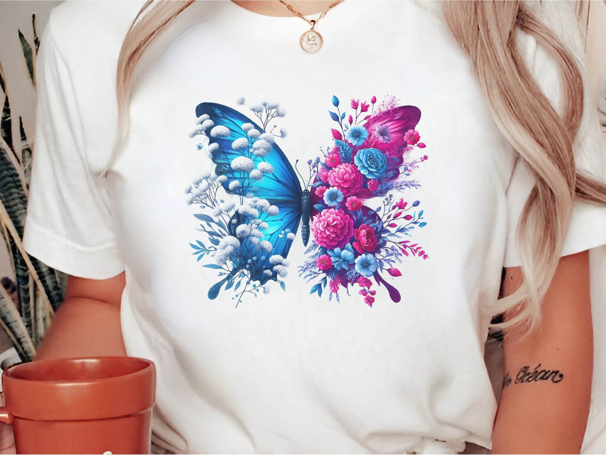 Butterfly Flowers Clipart Bundle 5 - CraftNest - Digital Crafting and Art