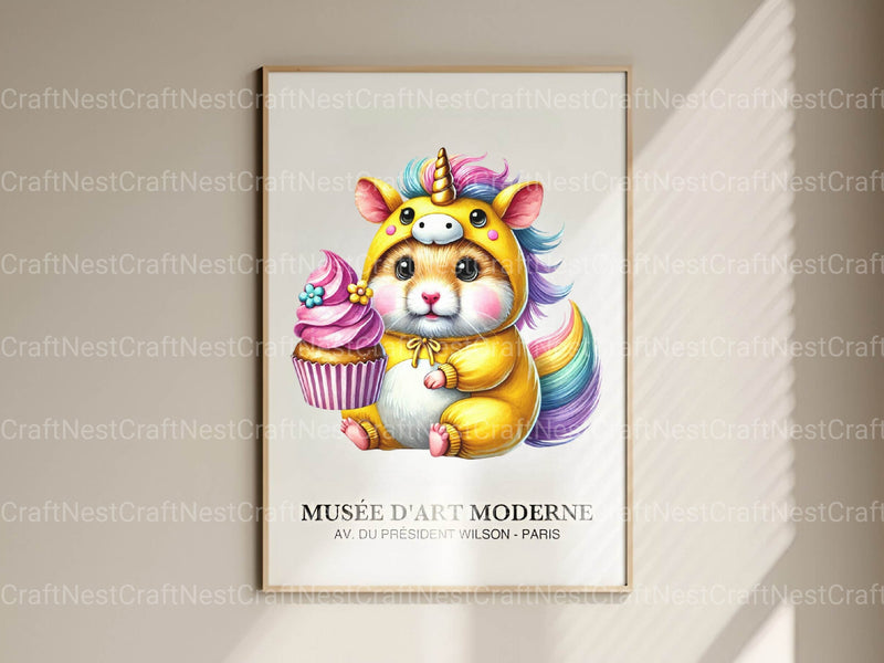 Guinea Pig Unicorn Clipart Bundle - CraftNest - Digital Crafting and Art