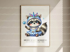 Unicorn Raccoon Clipart Bundle - CraftNest - Digital Crafting and Art