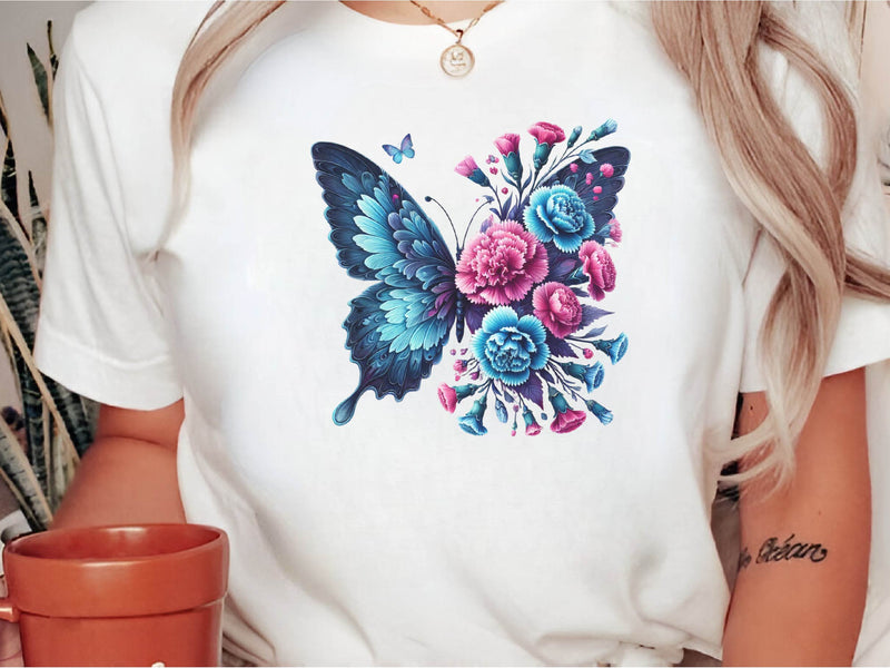 Butterfly Flowers Clipart Bundle 21 - CraftNest - Digital Crafting and Art