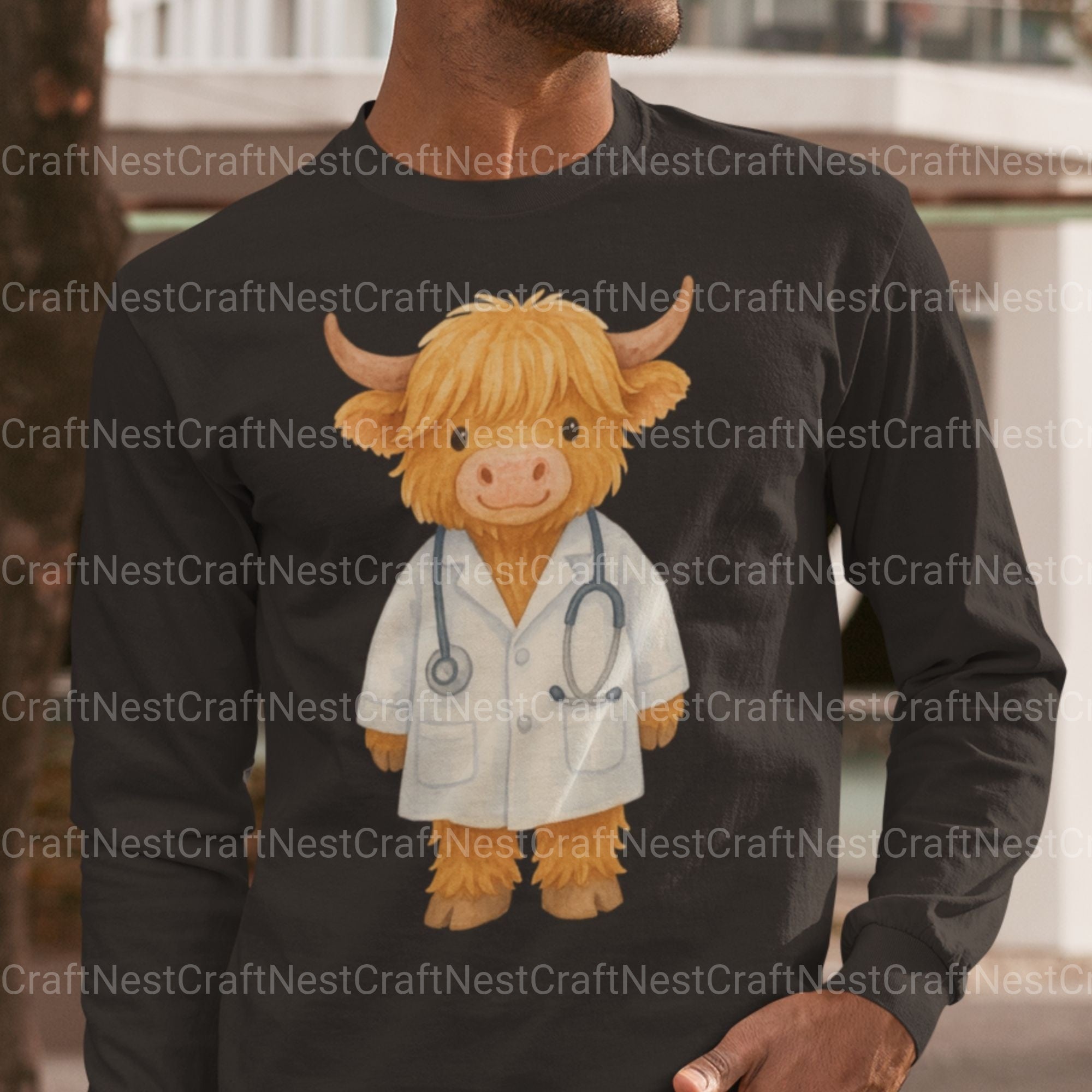 Highland Cows 2 Clipart Bundle - CraftNest - Digital Crafting and Art