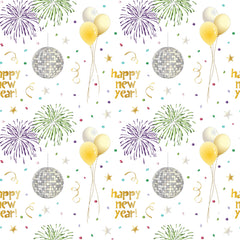 Happy New Year 2024 Seamless Digital Paper - CraftNest - Digital Crafting and Art