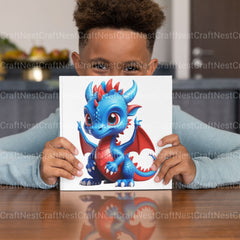 Dragons 3D Clipart Bundle - CraftNest - Digital Crafting and Art