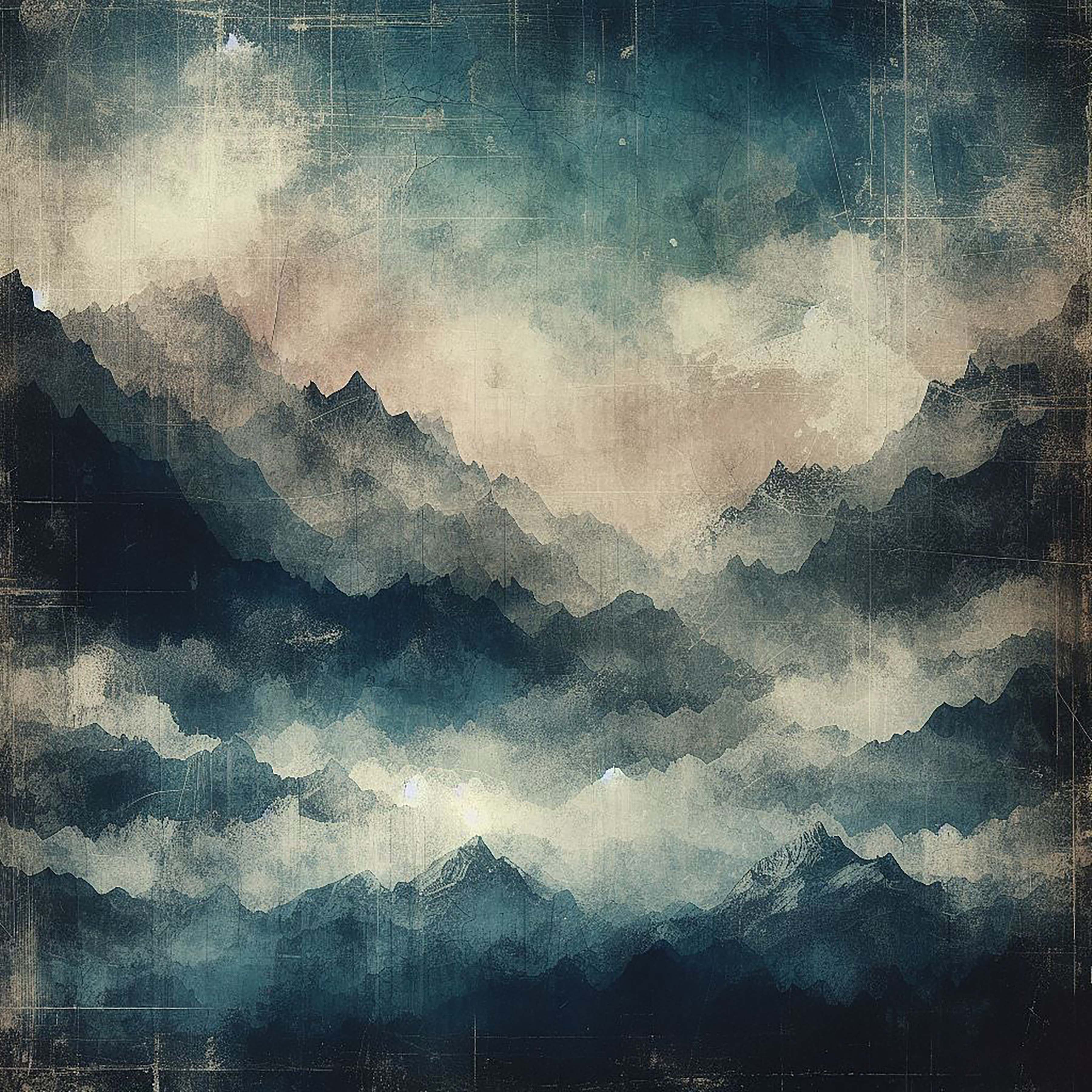 Grunge Dark Blue Texture Paper - CraftNest - Digital Crafting and Art