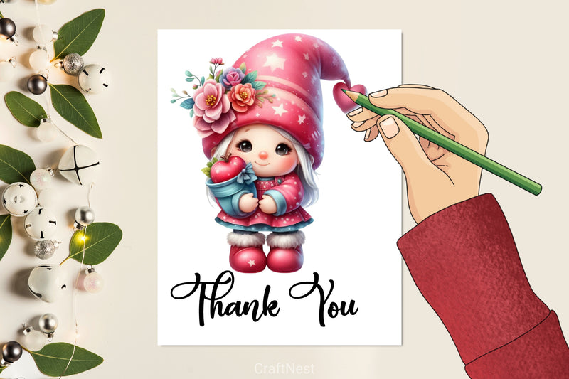 Mother's Day Gnome Clipart Bundle 3 - CraftNest - Digital Crafting and Art