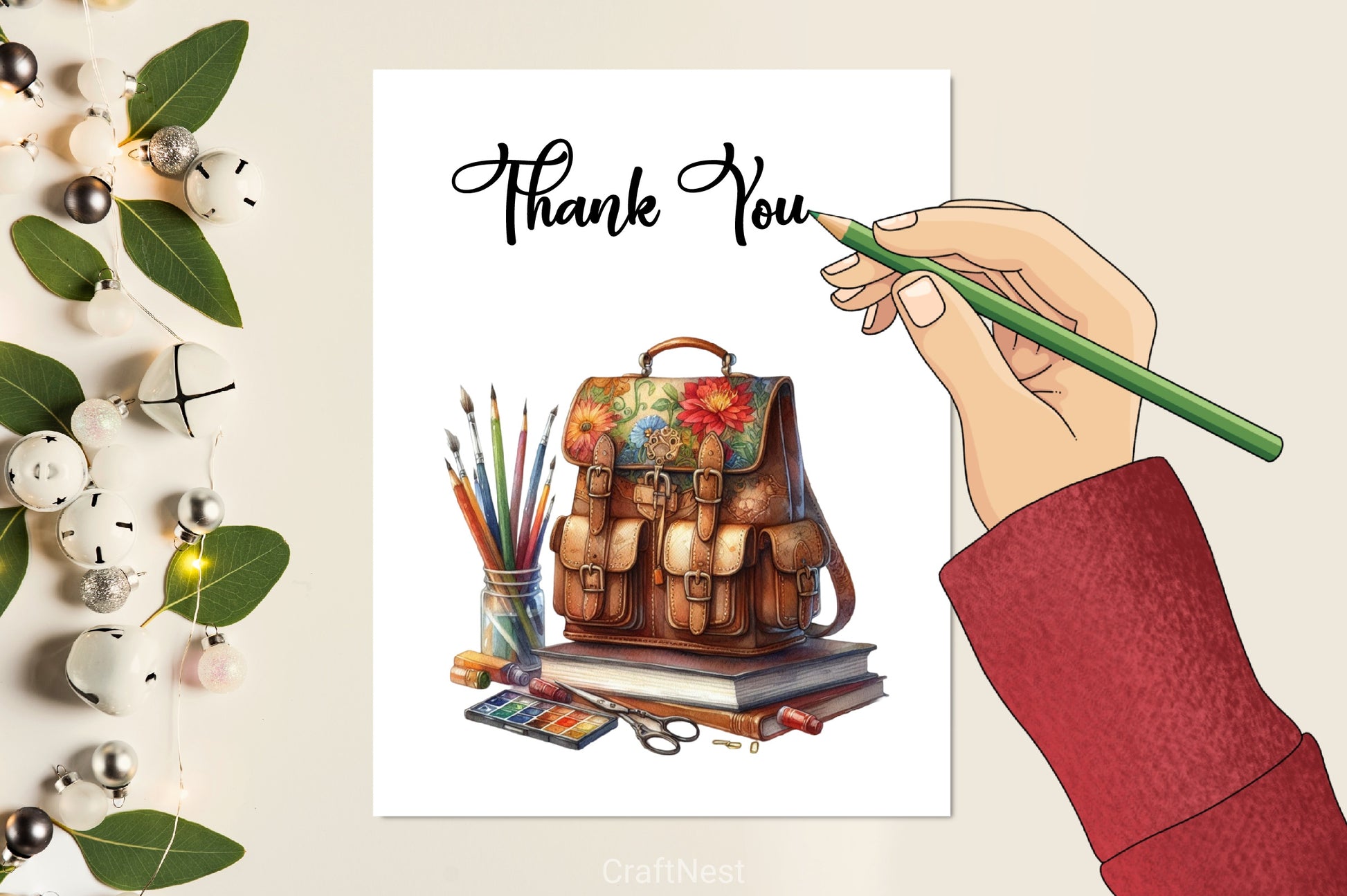 Retro School Bag Clipart Bundle - CraftNest - Digital Crafting and Art