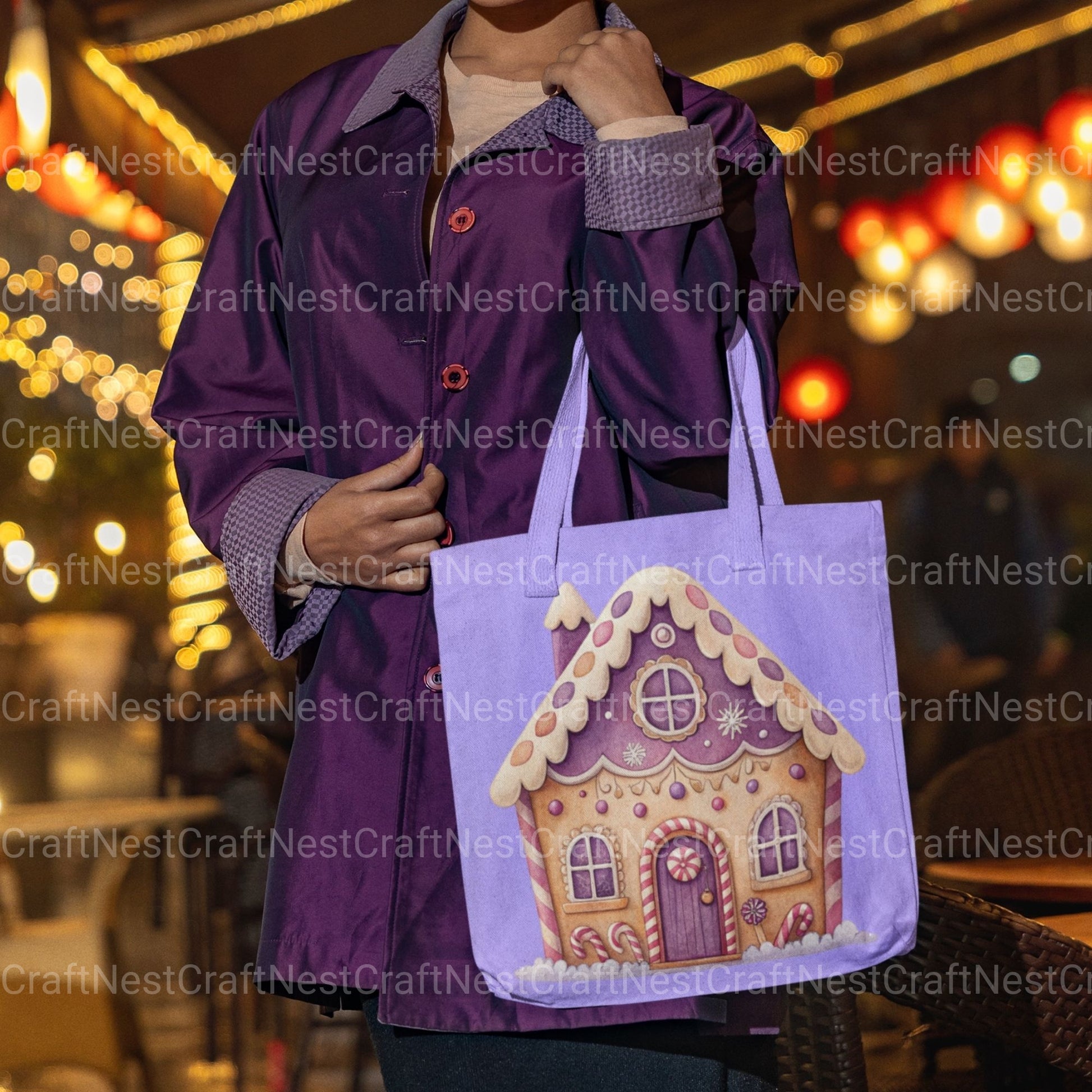 Gingerbread Houses Updated Clipart Bundle - CraftNest - Digital Crafting and Art