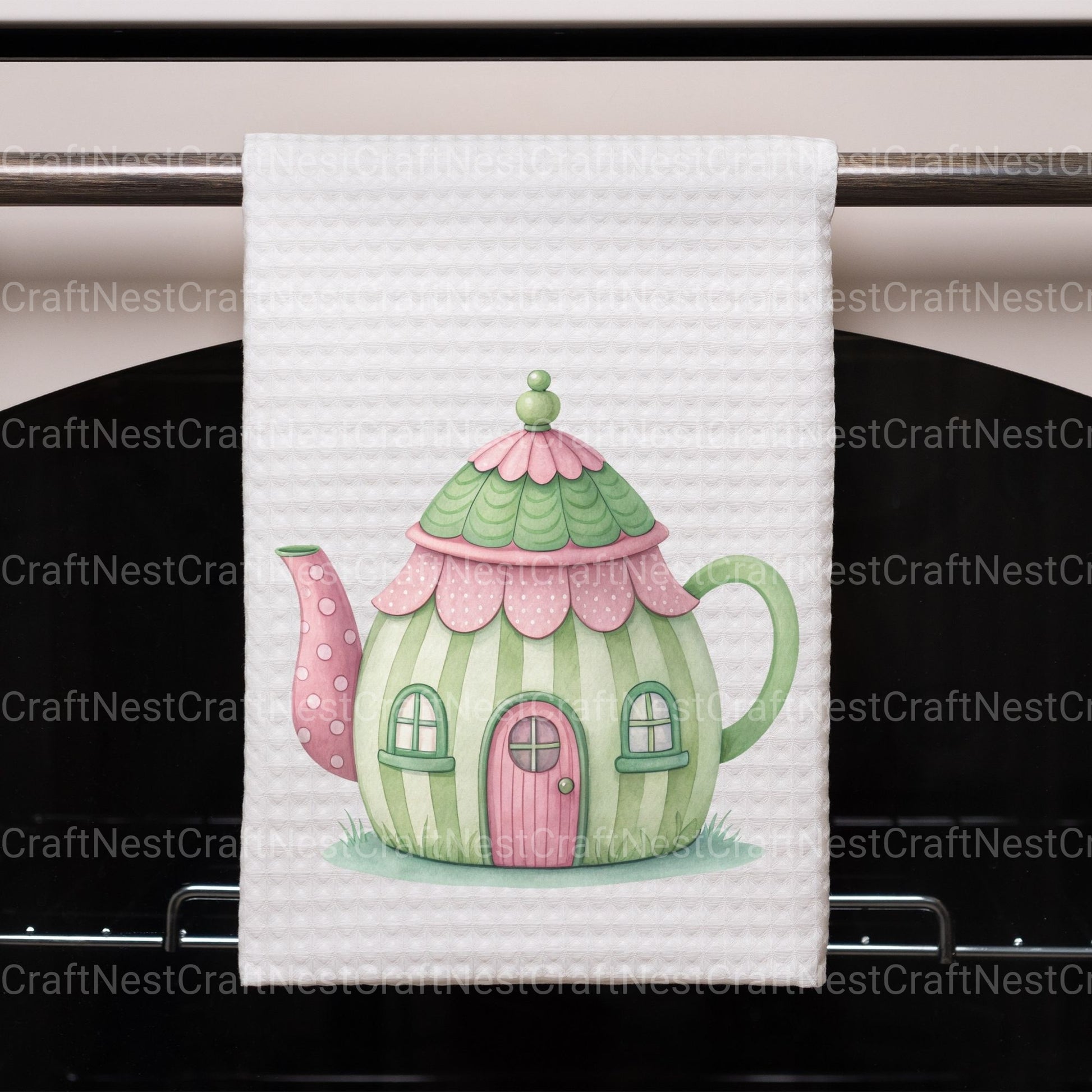 Teapot Houses Clipart Bundle - CraftNest - Digital Crafting and Art