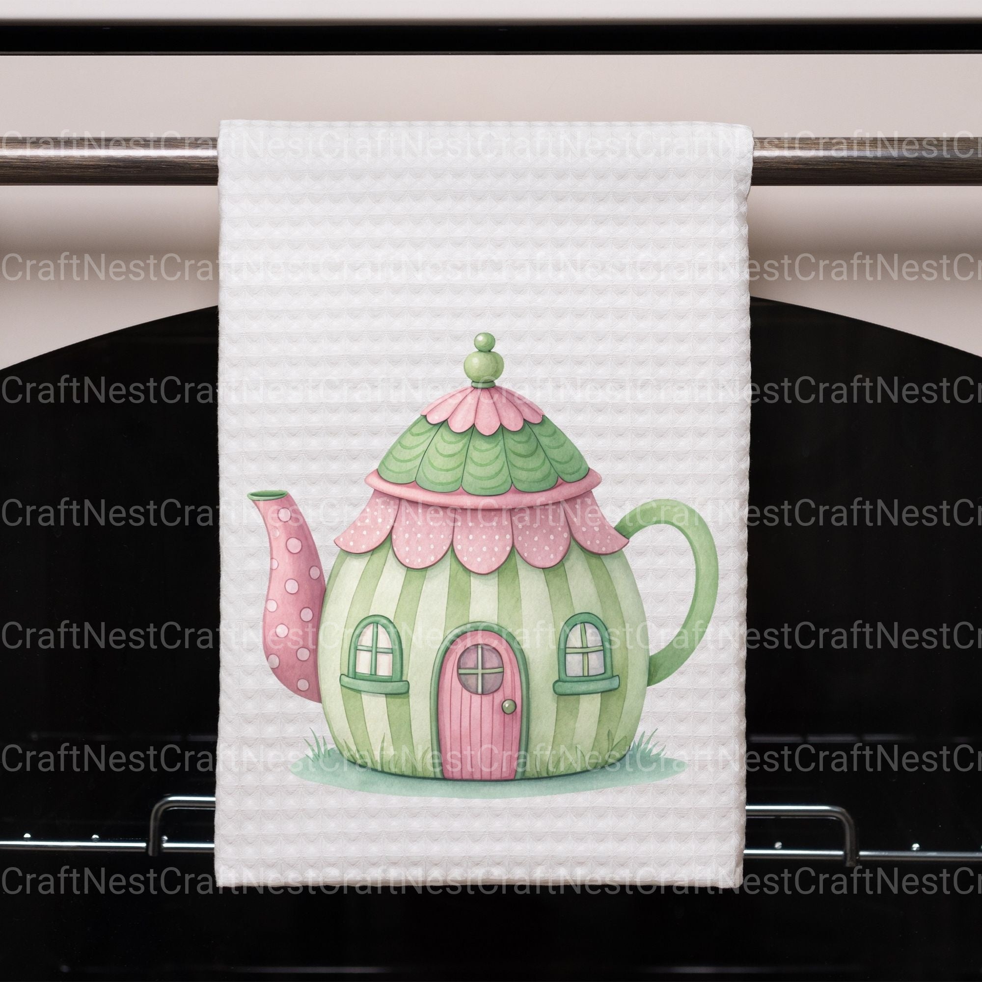 Teapot Houses Clipart Bundle - CraftNest - Digital Crafting and Art