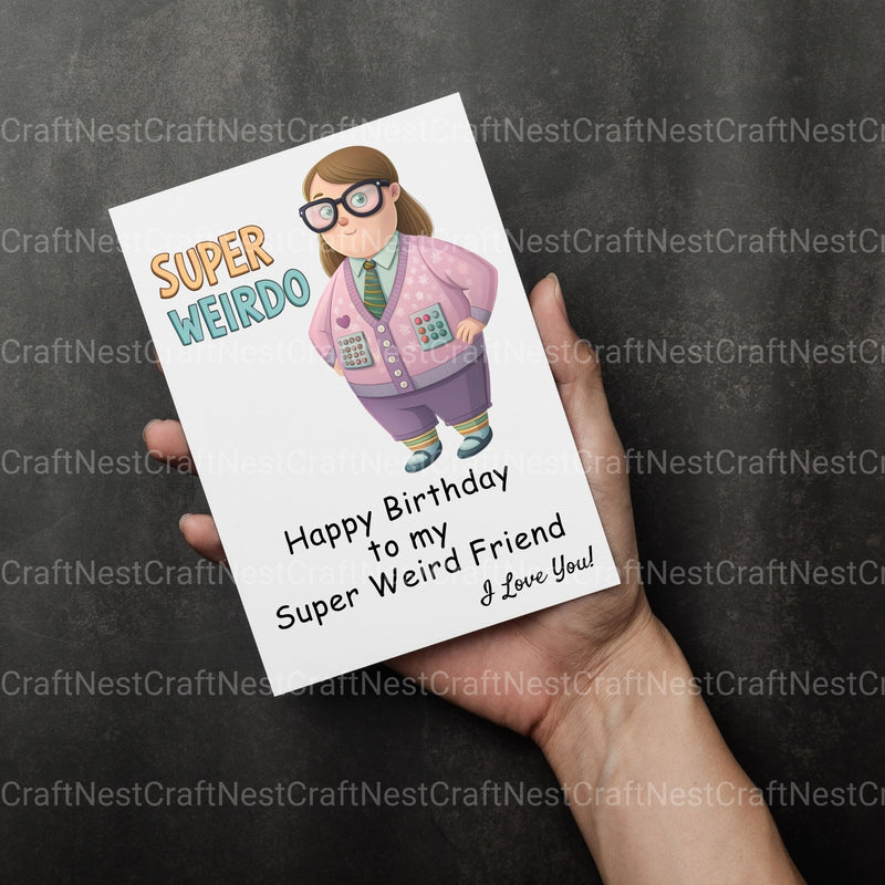 Super Weirdo Clipart Bundle - CraftNest - Digital Crafting and Art