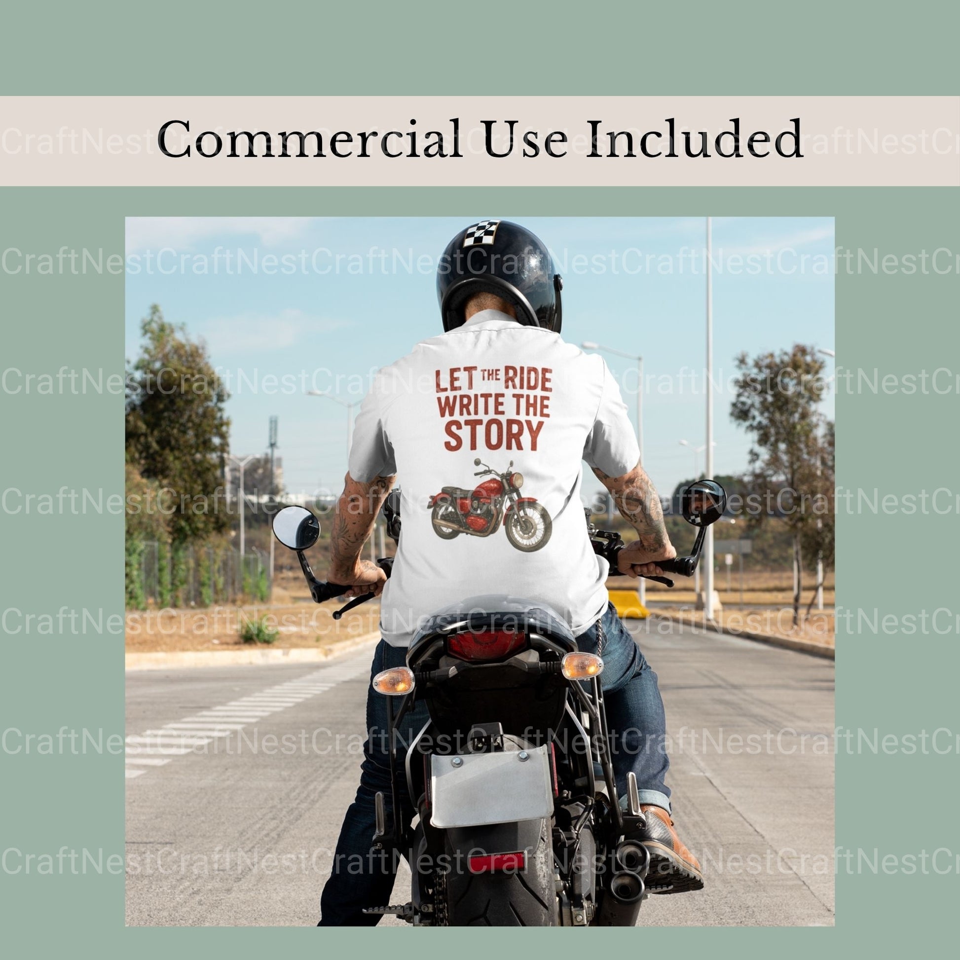 Let The Ride Write The Story Clipart Bundle - CraftNest - Digital Crafting and Art