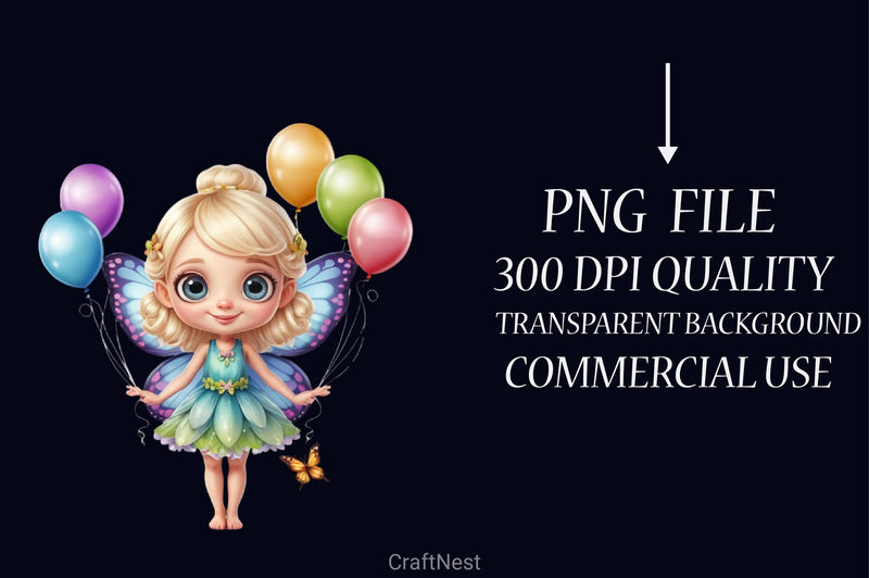 Fairy Clipart Bundle 3 - CraftNest - Digital Crafting and Art