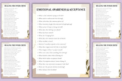 Self-Compassion Prompt Book for Personal Growth - CraftNest - Digital Crafting and Art