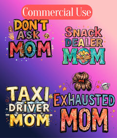 Sassy Mom Clipart Bundle - CraftNest - Digital Crafting and Art