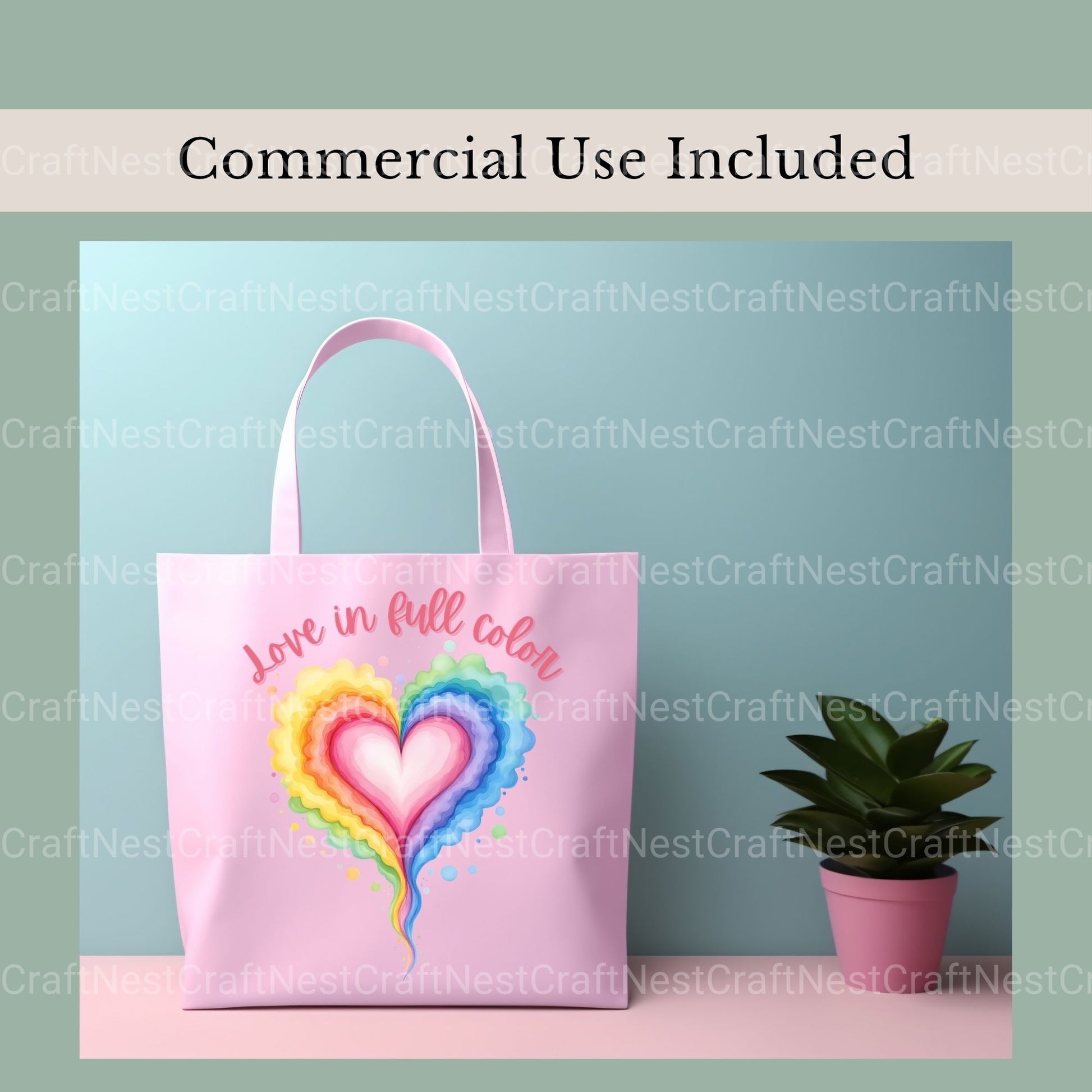 Love In Full Color Shirt Design Clipart Bundle - CraftNest - Digital Crafting and Art