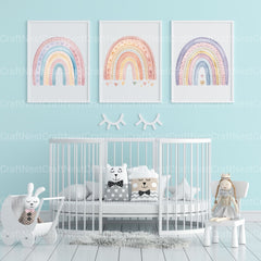 Boho Rainbows Clipart Bundle - CraftNest - Digital Crafting and Art