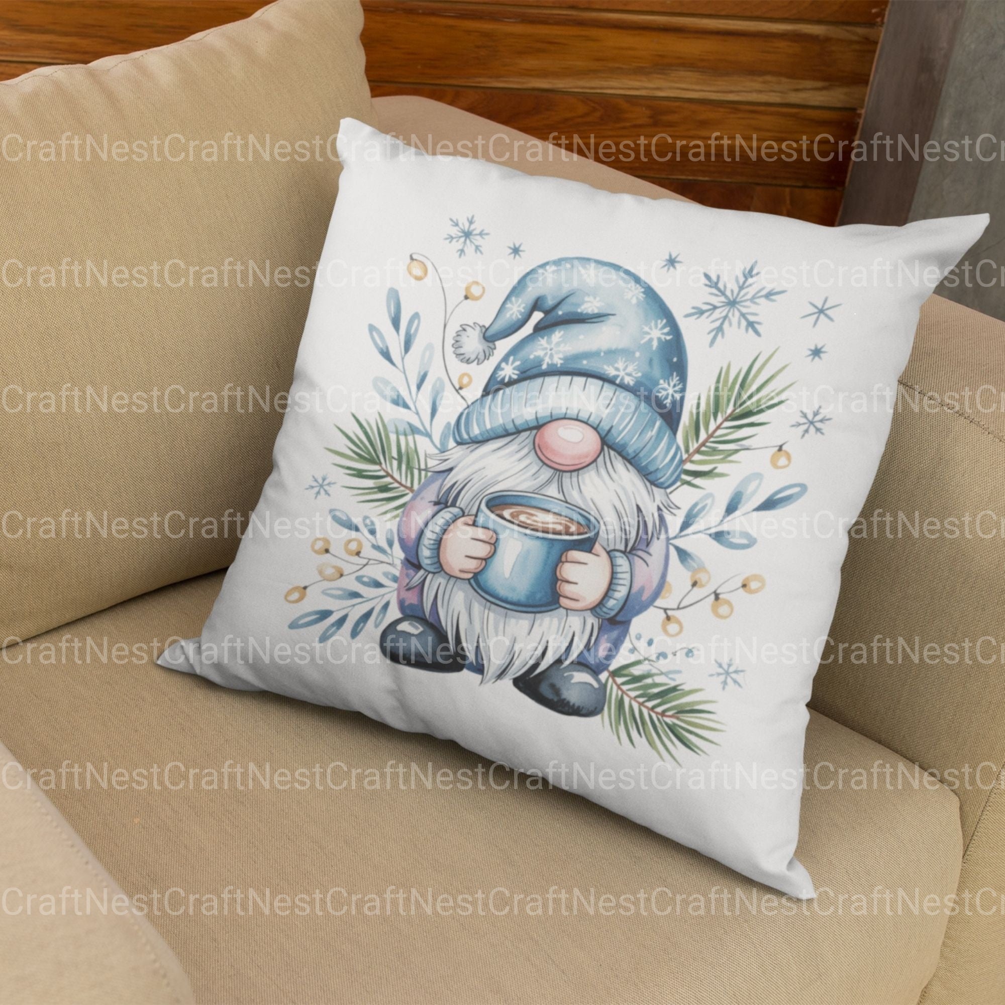 Gnomes For All Seasons Clipart Bundle - CraftNest - Digital Crafting and Art