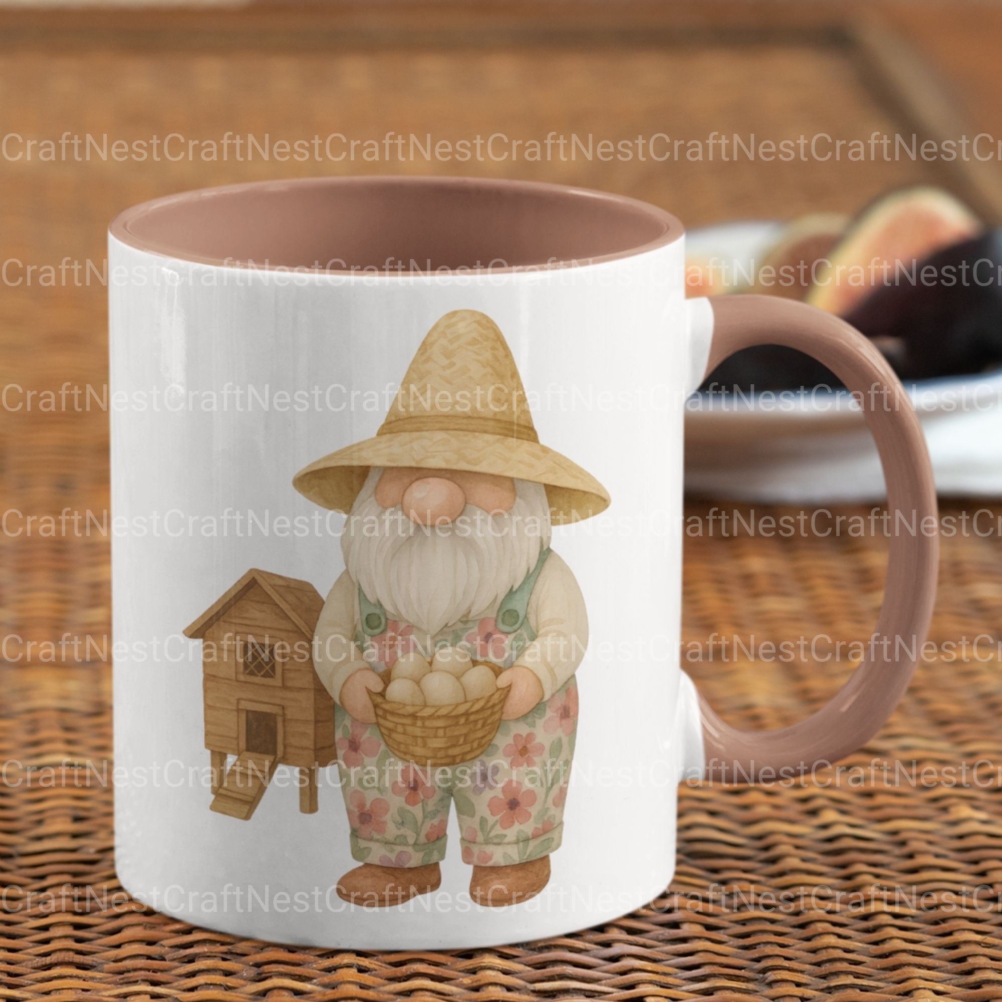 Gnomes Gardening 3 Clipart Bundle - CraftNest - Digital Crafting and Art