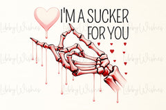 Skeleton Valentine's Day Clipart Bundle 1 - CraftNest - Digital Crafting and Art