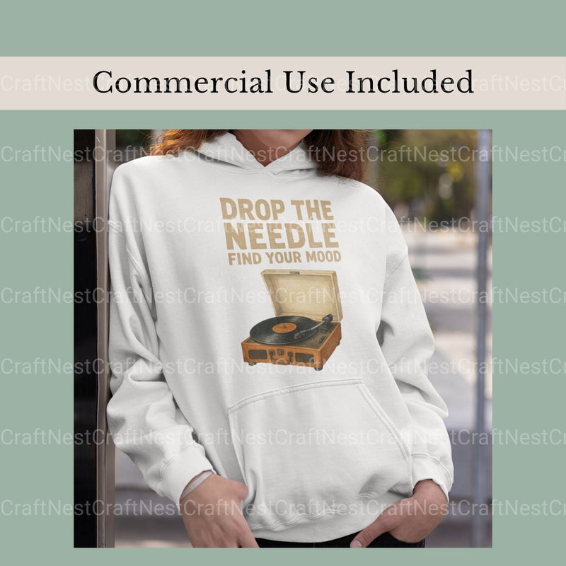 Drop The Needle Find Your Mood Clipart Bundle - CraftNest - Digital Crafting and Art