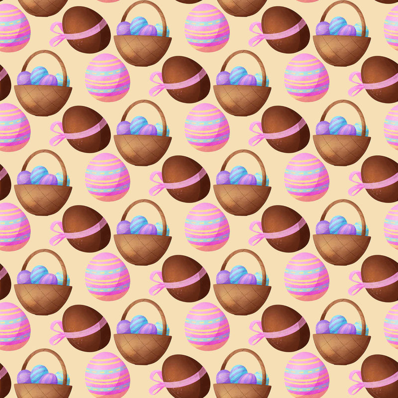 Watercolor Easter Seamless Digital Paper - CraftNest - Digital Crafting and Art