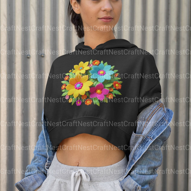 Mexican Flowers 3D 16 Clipart Bundle - CraftNest - Digital Crafting and Art