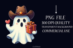 Valentine's Day Ghost Clipart Bundle 2 - CraftNest - Digital Crafting and Art