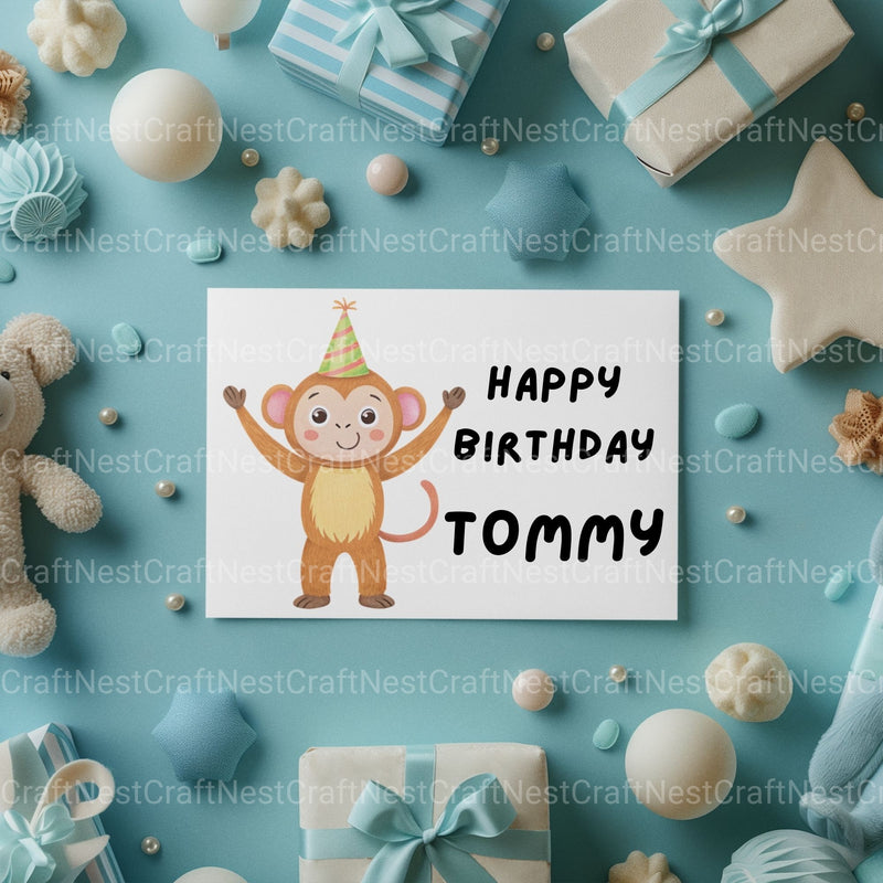 Safari Animals Birthday Clipart Bundle - CraftNest - Digital Crafting and Art