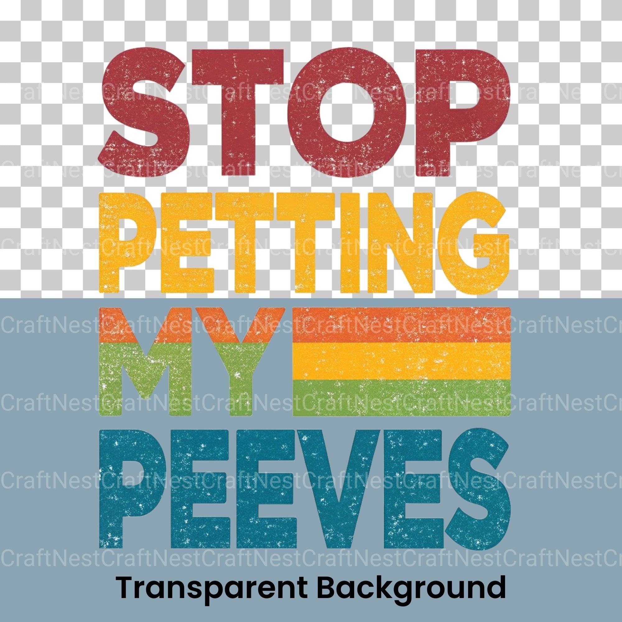 Stop Petting My Peeves Clipart Bundle - CraftNest - Digital Crafting and Art