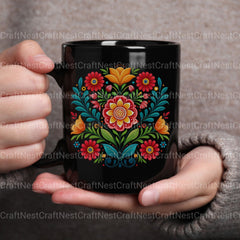 Mexican Flowers 3 Clipart Bundle - CraftNest - Digital Crafting and Art