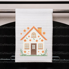 Floral Houses Clipart Bundle - CraftNest - Digital Crafting and Art