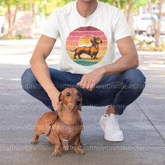 Dachshund Retro Sunset Clipart Bundle - CraftNest - Digital Crafting and Art