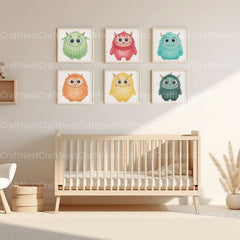 Monsters Cute Clipart Bundle - CraftNest - Digital Crafting and Art