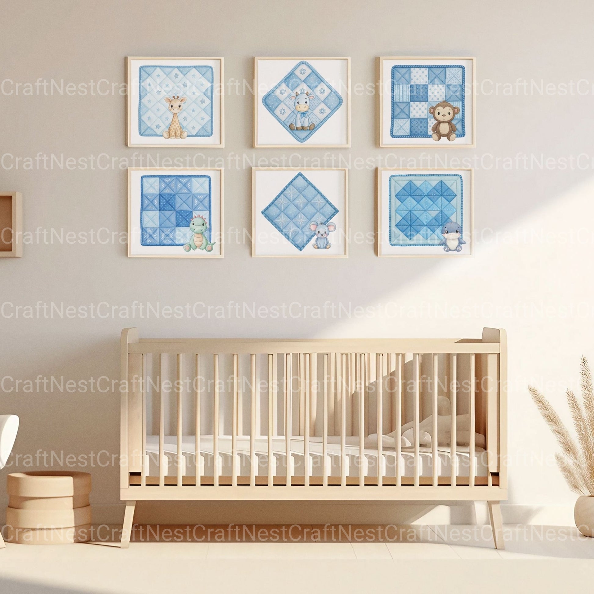 Quilt For Boys Clipart Bundle - CraftNest - Digital Crafting and Art