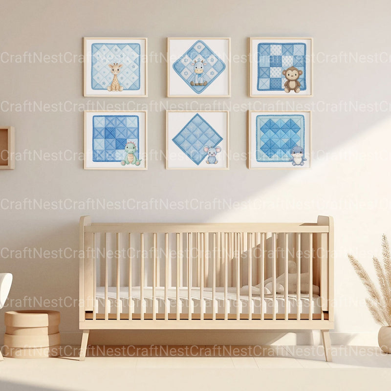 Quilt For Boys Clipart Bundle - CraftNest - Digital Crafting and Art