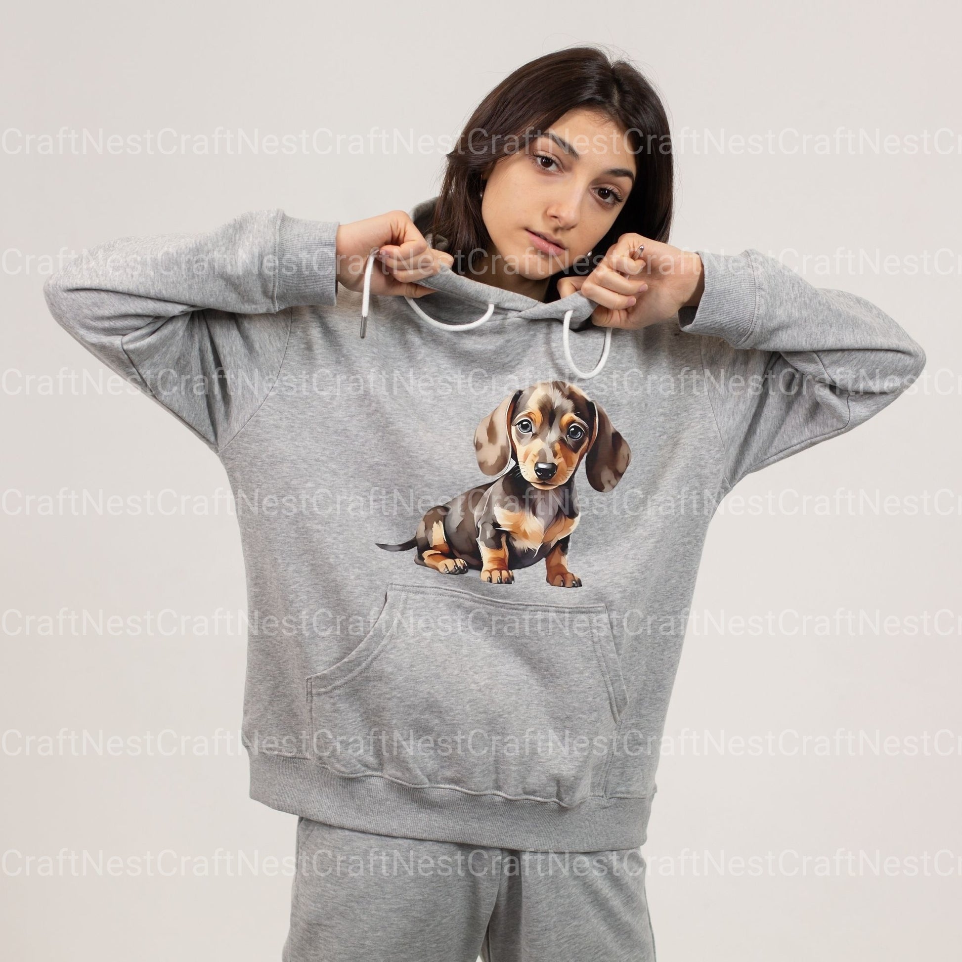 Dachshund Puppies Clipart Bundle 1 - CraftNest - Digital Crafting and Art