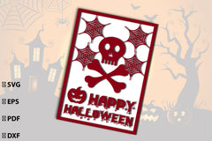 Happy Halloween Card SVG Bundle - CraftNest - Digital Crafting and Art
