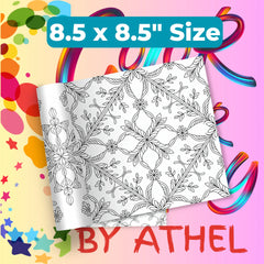 Nature Pattern Coloring Books Bundle - CraftNest - Digital Crafting and Art