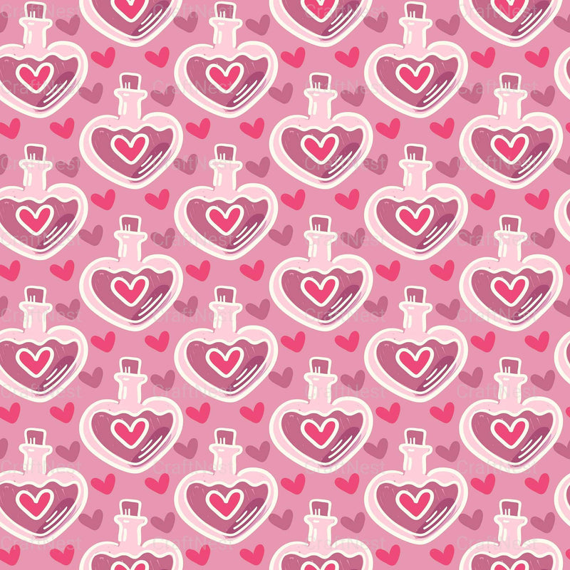 Valentines Day Seamless Digital Paper 1 - CraftNest - Digital Crafting and Art