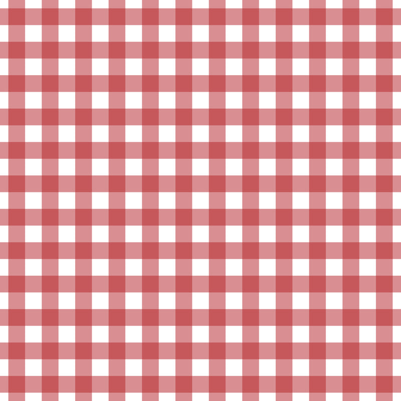 Red Buffalo Plaid Seamless Digital Paper - CraftNest - Digital Crafting and Art