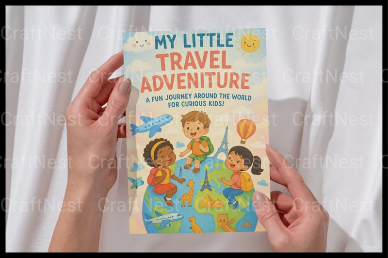 My Little Travel Adventure for Kids - CraftNest - Digital Crafting and Art